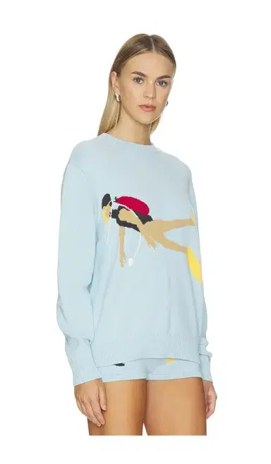 Yellow The Label Diver Knit Top | Thumbnail 2