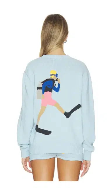Yellow The Label Diver Knit Top | Thumbnail 3