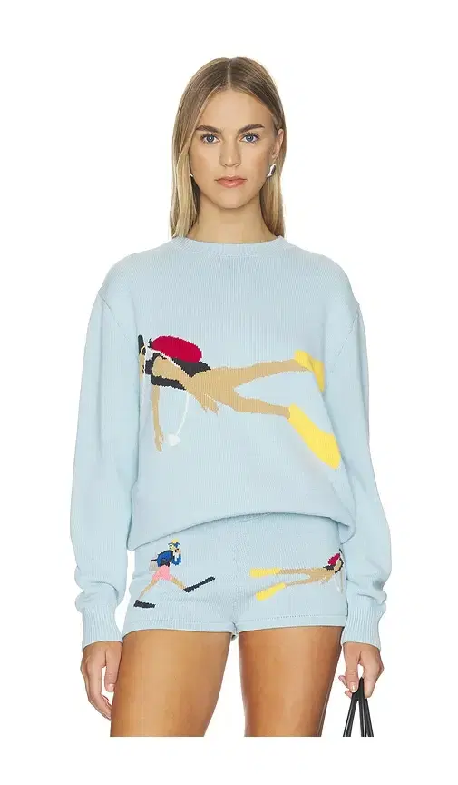 Yellow The Label Diver Knit Top