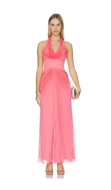 Amur Enly Pleated Ruched Gown | Thumbnail 1 Amur Enly Pleated Ruched Gown | Thumbnail 1