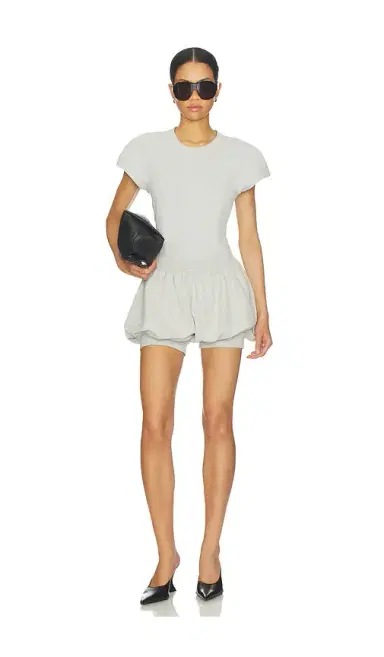 Norma Kamali Cap Sleeve Bomber Bodysuit | Thumbnail 5 Norma Kamali Cap Sleeve Bomber Bodysuit | Thumbnail 5