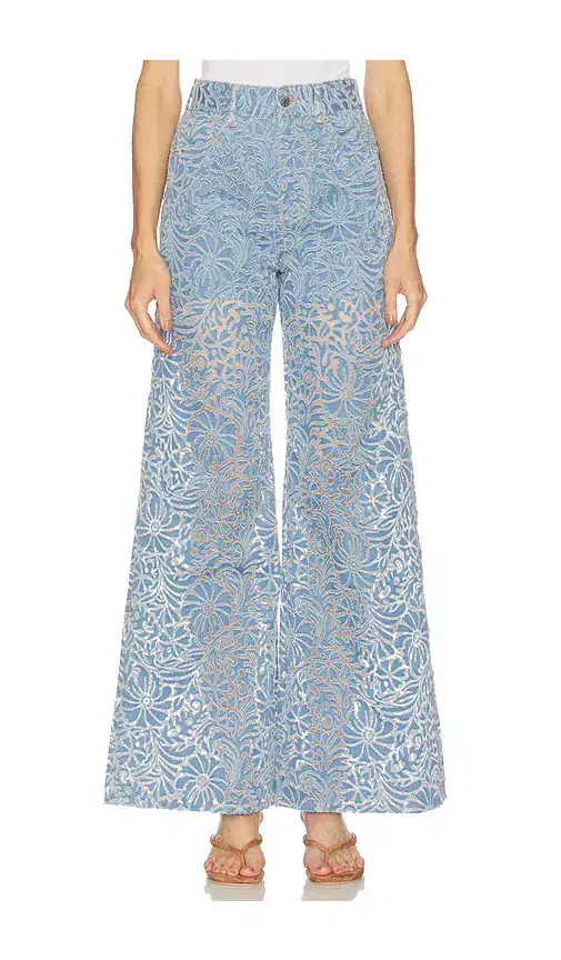 Veronica Beard Taylor High Rise Wide Leg