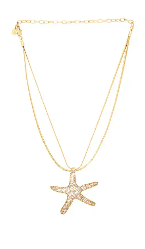 Ettika Pav? Starfish Necklace