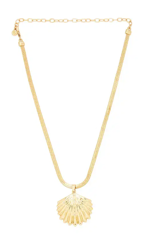 Ettika Herringbone Shell Necklace