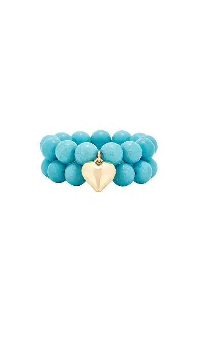 Ettika Luck And Love Turquoise Bracelet Set | Thumbnail 2 Ettika Luck And Love Turquoise Bracelet Set | Thumbnail 2