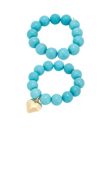 Ettika Luck And Love Turquoise Bracelet Set | Thumbnail 4 Ettika Luck And Love Turquoise Bracelet Set | Thumbnail 4