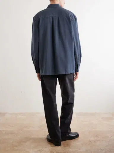 OFFICINE GÉNÉRALE Jordy Cotton-Twill Polo Shirt - Men | Thumbnail 4 OFFICINE GÉNÉRALE Jordy Cotton-Twill Polo Shirt - Men | Thumbnail 4
