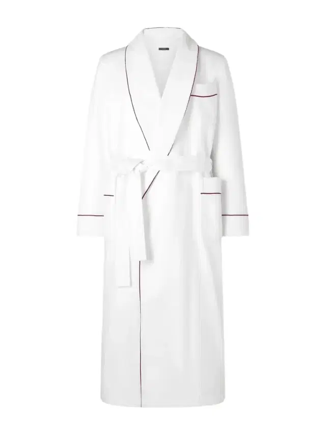 Tom Ford Piped Silk Robe - Men