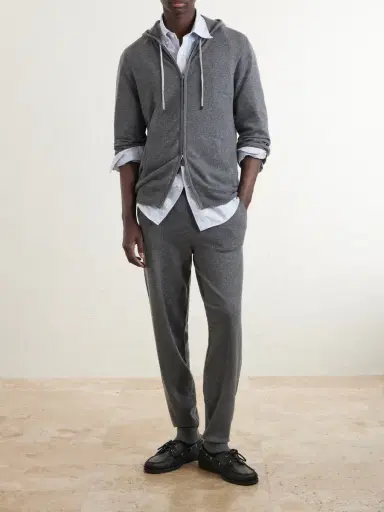 N.Peal Ladbroke Organic Cashmere Hoodie - Men | Thumbnail 6 N.Peal Ladbroke Organic Cashmere Hoodie - Men | Thumbnail 6