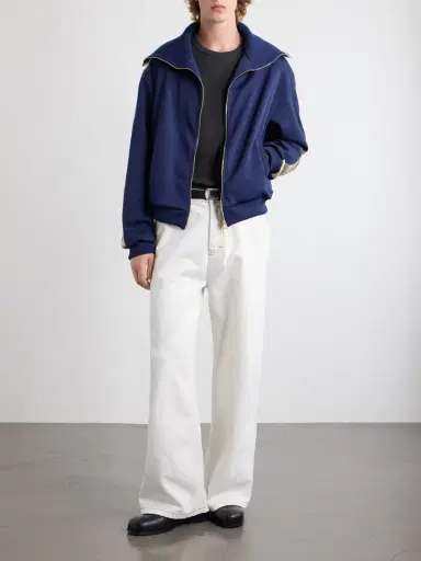 KAPITAL Jersey Zip-Up Sweatshirt - Men | Thumbnail 2