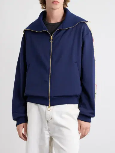 KAPITAL Jersey Zip-Up Sweatshirt - Men | Thumbnail 3