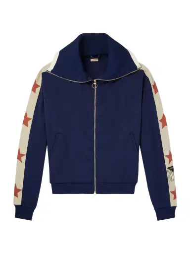 KAPITAL Jersey Zip-Up Sweatshirt - Men | Thumbnail 1