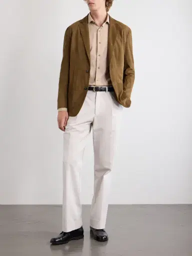 Caruso Cotton and Cashmere-Blend Shirt - Men | Thumbnail 2