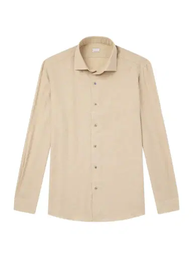 Caruso Cotton and Cashmere-Blend Shirt - Men | Thumbnail 1