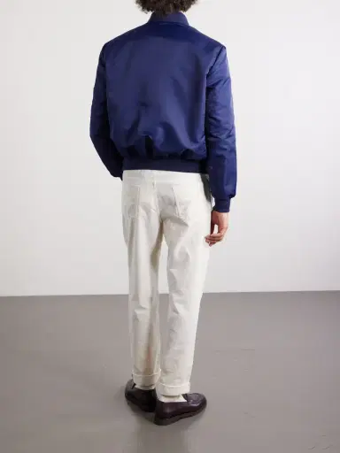 Brunello Cucinelli Padded Shell Bomber Jacket - Men | Thumbnail 4