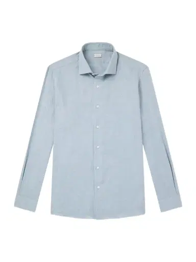 Caruso Cotton and Cashmere-Blend Shirt - Men | Thumbnail 1