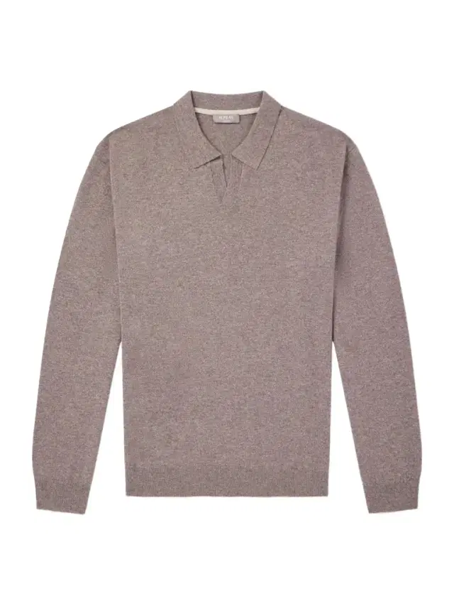 N.Peal Sloane Organic Cashmere Polo Shirt - Men
