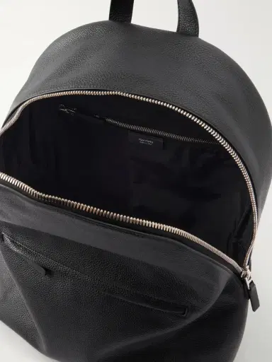 Tom Ford Full-Grain Leather Backpack - Men | Thumbnail 6