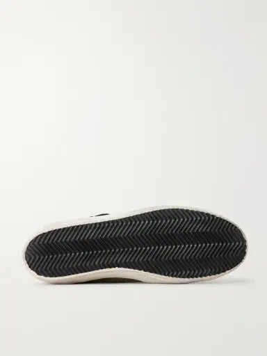 Golden Goose Super-Star Distressed Leather-Trimmed Suede Sneakers - Men | Thumbnail 3