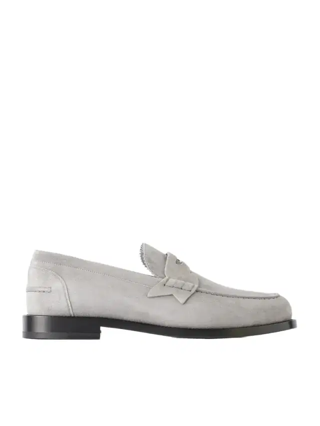 The Plato NeoCL-Detailed Suede Penny Loafers - Men