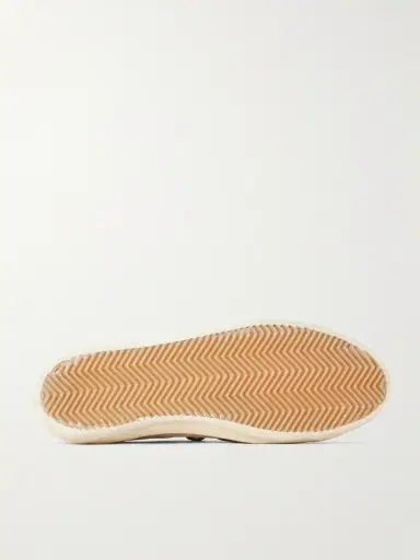 Golden Goose Soul Star Leather-Trimmed Suede Sneakers - Men | Thumbnail 3
