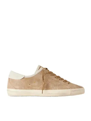 Golden Goose Soul Star Leather-Trimmed Suede Sneakers - Men | Thumbnail 1