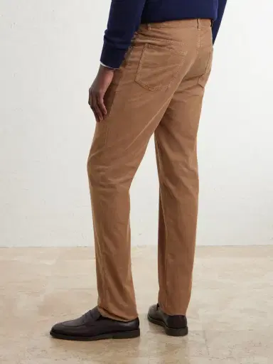 Brunello Cucinelli Straight-Leg Cotton-Corduroy Trousers - Men | Thumbnail 4 Brunello Cucinelli Straight-Leg Cotton-Corduroy Trousers - Men | Thumbnail 4