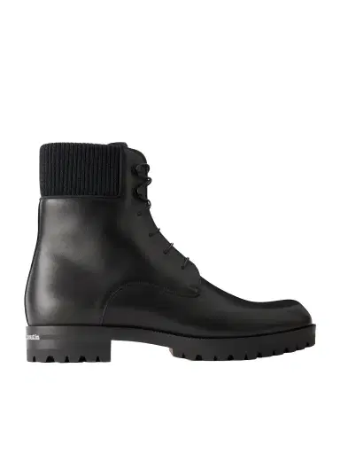 Christian Louboutin Trapman Leather Lace-Up Boots - Men | Thumbnail 1 Christian Louboutin Trapman Leather Lace-Up Boots - Men | Thumbnail 1