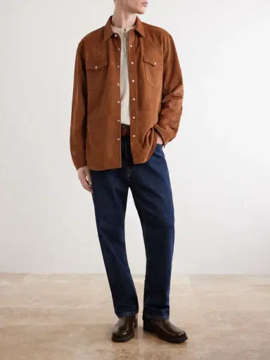 OFFICINE GÉNÉRALE Mashall Suede Jacket - Men | Thumbnail 2