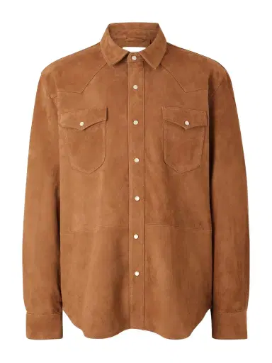 OFFICINE GÉNÉRALE Mashall Suede Jacket - Men | Thumbnail 1