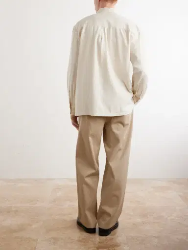 OFFICINE GÉNÉRALE Jordy Cotton-Twill Polo Shirt - Men | Thumbnail 4 OFFICINE GÉNÉRALE Jordy Cotton-Twill Polo Shirt - Men | Thumbnail 4