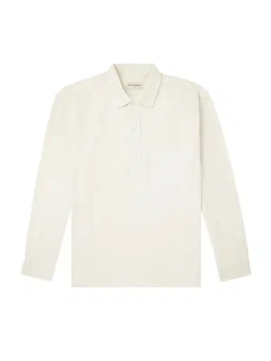 OFFICINE GÉNÉRALE Jordy Cotton-Twill Polo Shirt - Men | Thumbnail 1 OFFICINE GÉNÉRALE Jordy Cotton-Twill Polo Shirt - Men | Thumbnail 1