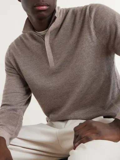 N.Peal Cashmere and Silk-Blend Shirt - Men | Thumbnail 5 N.Peal Cashmere and Silk-Blend Shirt - Men | Thumbnail 5