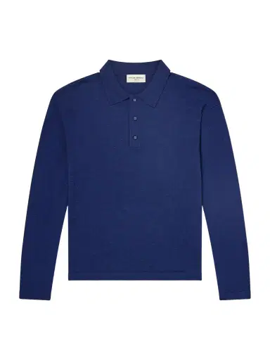 OFFICINE GÉNÉRALE Bay Merino Wool Polo Shirt - Men | Thumbnail 1 OFFICINE GÉNÉRALE Bay Merino Wool Polo Shirt - Men | Thumbnail 1