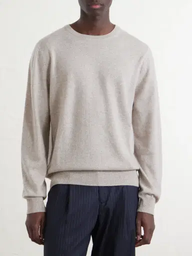 N.Peal Oxford Cashmere Sweater - Men | Thumbnail 3 N.Peal Oxford Cashmere Sweater - Men | Thumbnail 3