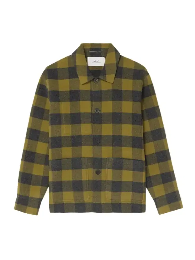 MR P. Checked Double-Faced Wool and Cashmere-Blend Chore Jacket - Men