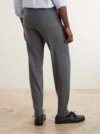 N.Peal Straight-Leg Organic Cashmere Sweatpants - Men | Thumbnail 4
