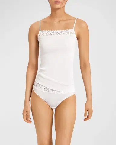 Hanro Moments Lace-Trimmed Camisole | Thumbnail 3