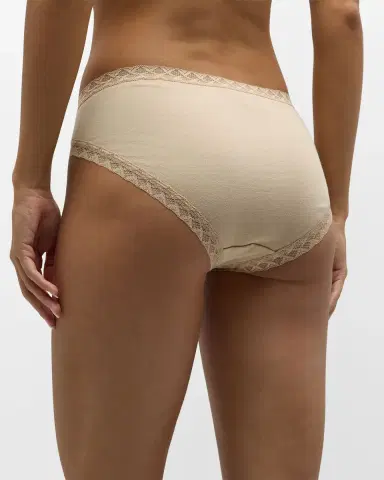 Natori Bliss French Cut Lace Trimmed Briefs | Thumbnail 4 Natori Bliss French Cut Lace Trimmed Briefs | Thumbnail 4