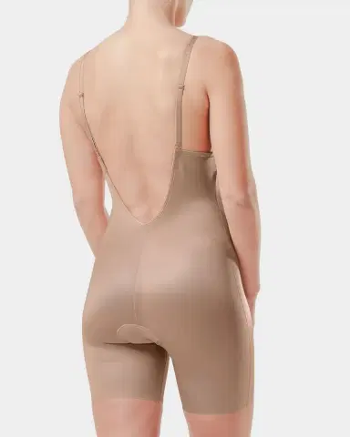 Spanx SPANXshape Suit Your Fancy Plunge Low-Back Mid-Thigh Bodysuit | Thumbnail 2