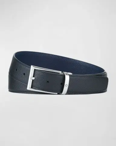 Montblanc Men 's Reversible Cut-To-Size Business Belt | Thumbnail 5