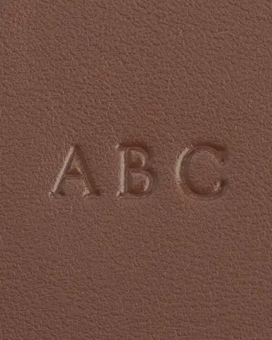 Royce New York Monogrammed Compact Leather Toiletry Bag | Thumbnail 2