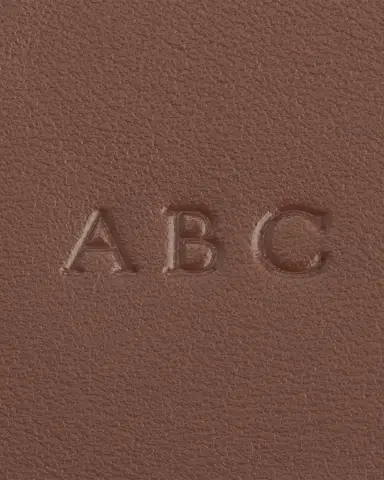 Royce New York Monogrammed Compact Leather Toiletry Bag | Thumbnail 4