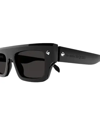 Alexander McQueen Men's AM0427SM Acetate Rectangle Sunglasses | Thumbnail 1 Alexander McQueen Men's AM0427SM Acetate Rectangle Sunglasses | Thumbnail 1