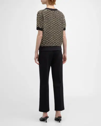 Lafayette 148 New York Foley Knit Flare Pants | Thumbnail 5 Lafayette 148 New York Foley Knit Flare Pants | Thumbnail 5
