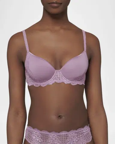 Simone Pérèle Reve Lace Plunge Bra | Thumbnail 2