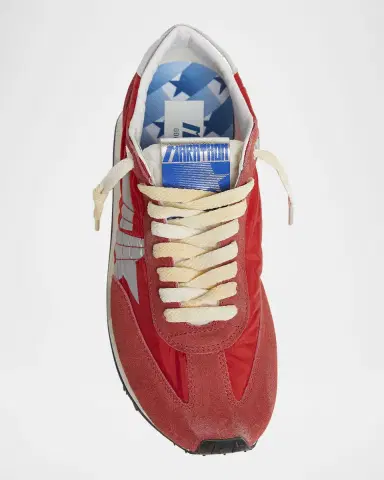 Golden Goose Running Marathon Suede Nylon Sneakers | Thumbnail 3 Golden Goose Running Marathon Suede Nylon Sneakers | Thumbnail 3