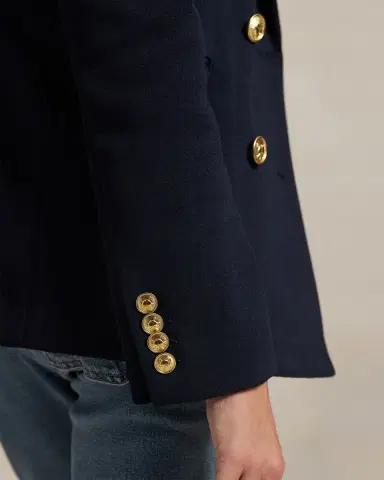 Polo Ralph Lauren Double-Breasted Knit Blazer | Thumbnail 4