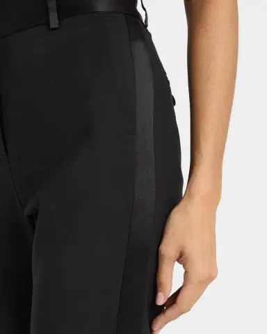 Argent High-Rise Seasonless Wool Tuxedo Trousers | Thumbnail 4 Argent High-Rise Seasonless Wool Tuxedo Trousers | Thumbnail 4