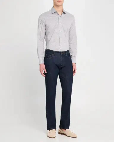 Brioni Men's Suede Penny Loafers | Thumbnail 2